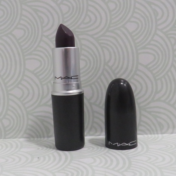 MAC COSMETICS💥 SATIN LIPSTICK #805 CYBER 0.10 OZ BOXED💥 - Picture 4 of 7